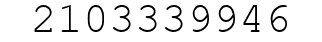 Number 2103339946.