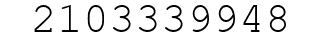 Number 2103339948.