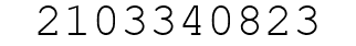 Number 2103340823.