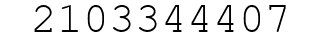 Number 2103344407.