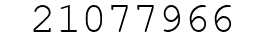 Number 21077966.