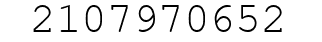 Number 2107970652.