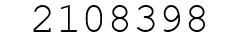 Number 2108398.