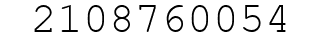 Number 2108760054.