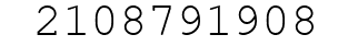 Number 2108791908.