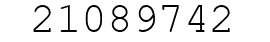 Number 21089742.