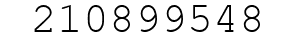Number 210899548.
