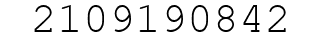 Number 2109190842.