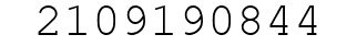 Number 2109190844.