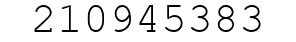 Number 210945383.