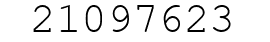 Number 21097623.