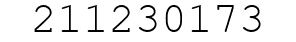 Number 211230173.