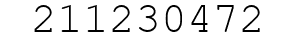 Number 211230472.