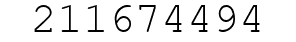 Number 211674494.