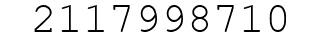 Number 2117998710.