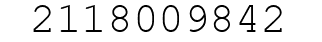 Number 2118009842.