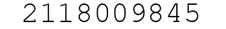 Number 2118009845.