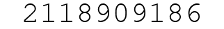 Number 2118909186.