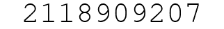 Number 2118909207.