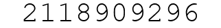 Number 2118909296.