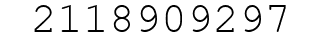 Number 2118909297.