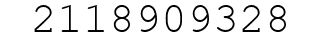 Number 2118909328.