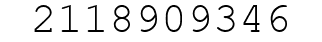 Number 2118909346.