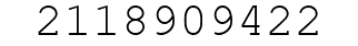 Number 2118909422.