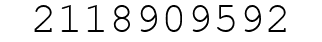 Number 2118909592.