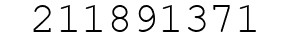 Number 211891371.