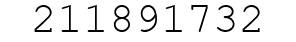 Number 211891732.
