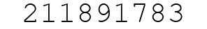 Number 211891783.