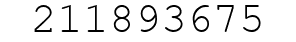 Number 211893675.