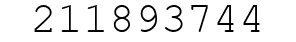 Number 211893744.
