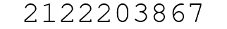 Number 2122203867.