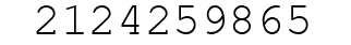 Number 2124259865.