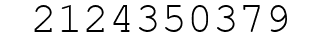 Number 2124350379.
