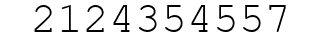 Number 2124354557.