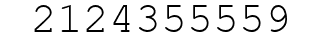 Number 2124355559.