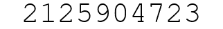 Number 2125904723.