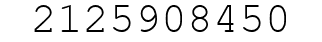 Number 2125908450.