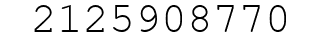 Number 2125908770.