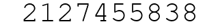 Number 2127455838.