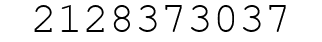 Number 2128373037.