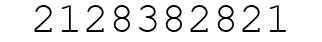 Number 2128382821.