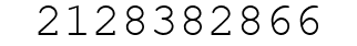 Number 2128382866.