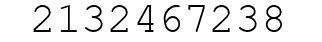 Number 2132467238.