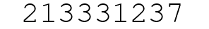 Number 213331237.