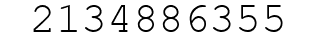 Number 2134886355.
