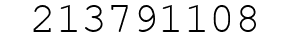 Number 213791108.